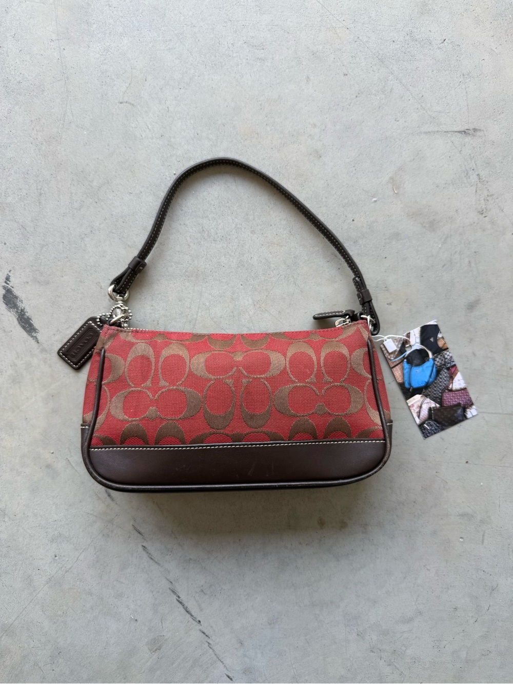 y2k coach demi pochette mini bag
